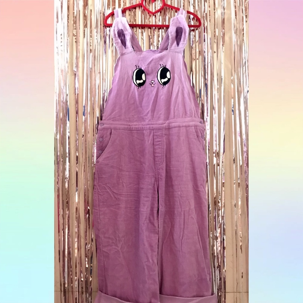 Lazy Oaf Purple Bunnarees Sz UK 14